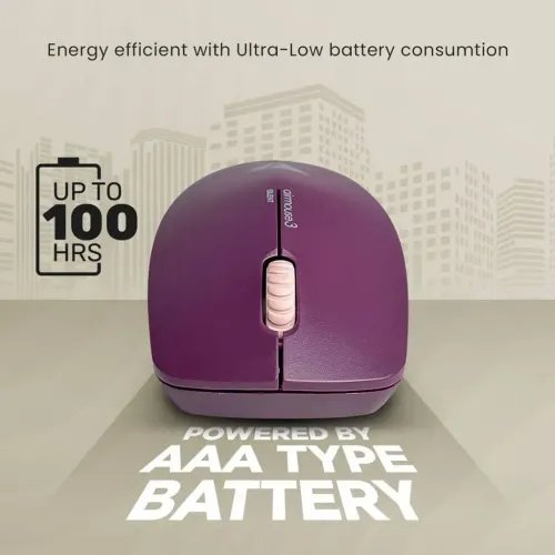 ALCATROZWIRELESSLONGLASTINGSILENTMOUSEAUBERGINE