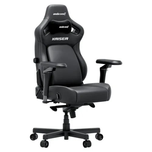ANDASEATGamingChairKAISER-4V2XLBlackwith6DArmrest
