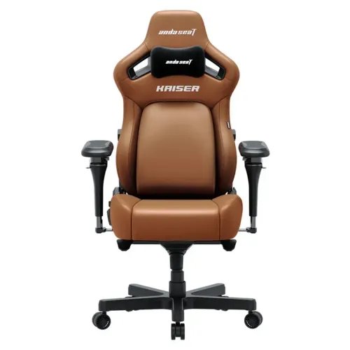 ANDASEATGamingChairKAISER-4V2XLBrownwith6DArmrest