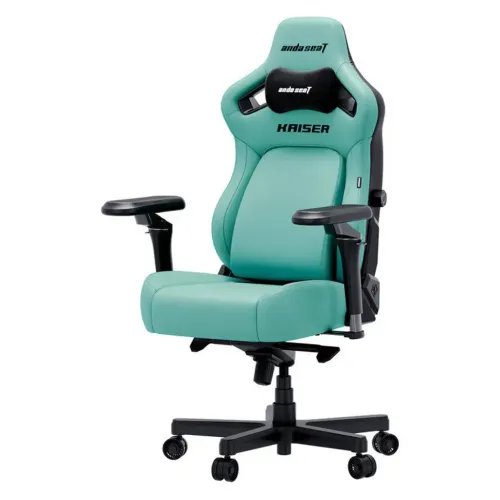 ANDASEATGamingChairKAISER-4V2XLGreenwith6DArmrest