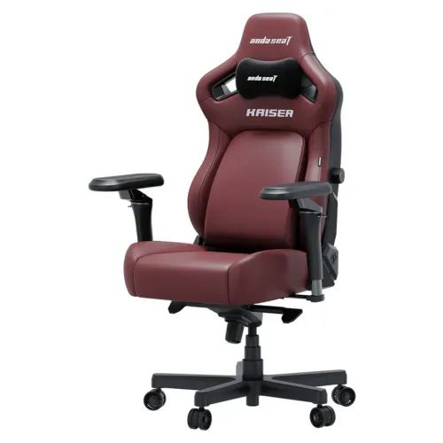 ANDASEATGamingChairKAISER-4V2XLMaroonwith6DArmrest