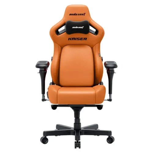 ANDASEATGamingChairKAISER-4V2XLOrangewith6DArmrest