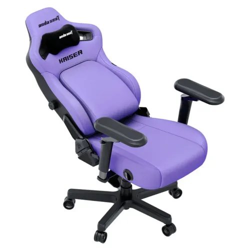 ANDASEATGamingChairKAISER-4V2XLPurplewith6DArmrest