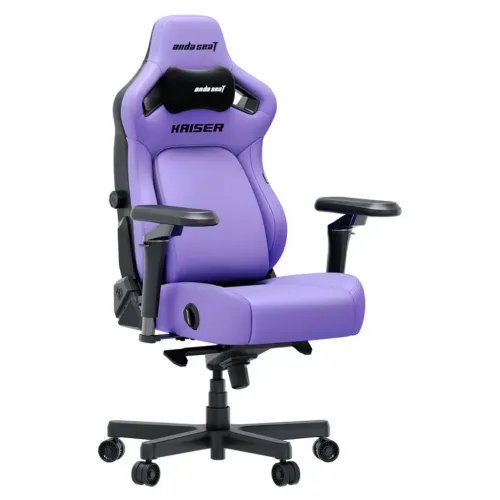 ANDASEATGamingChairKAISER-4V2XLPurplewith6DArmrest