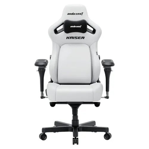 ANDASEATGamingChairKAISER-4V2XLWhitewith6DArmrest