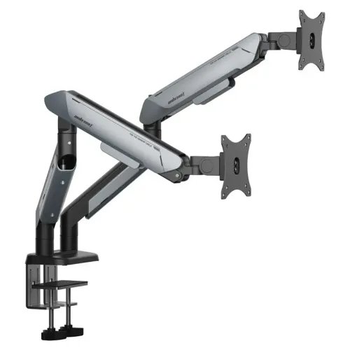 ANDASEATMonitorARMStandA9-2SBlack-TitaniumDualWeightCapacityperScreen2-15kg