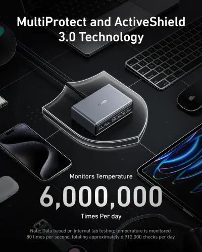 ANKERDesktopChargerPrime200W6Ports