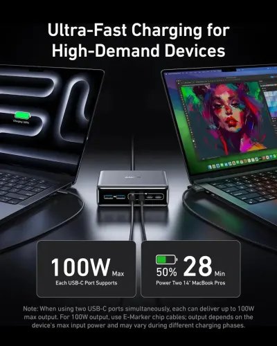 ANKERDesktopChargerPrime200W6Ports