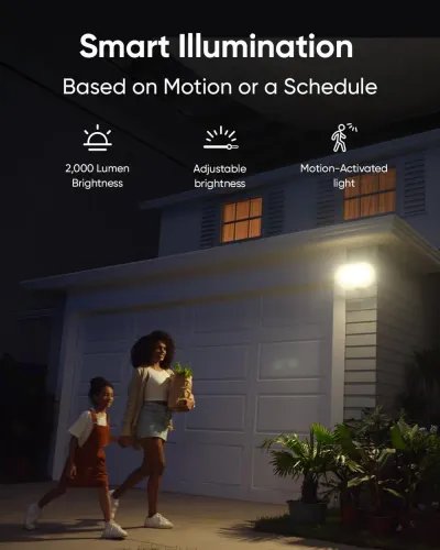 ANKER Eufy Floodlight Camera E340 Dual Lens PanTilt