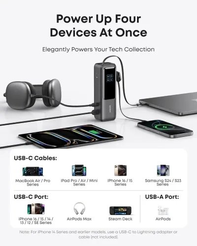 ANKERPowerbank25000mAh165WMax3xUSB-C