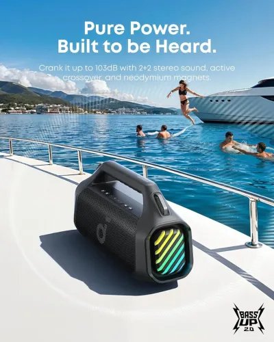 ANKERSoundcoreBTSpeakerBoom2Pro140WIP68