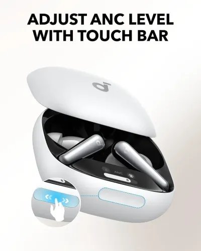 ANKERSoundcoreLiberty4ProTWSEarphonesANCWhite