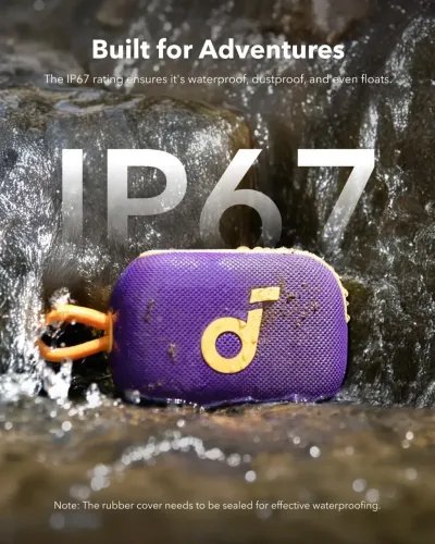 ANKERSoundcoreSelect4GoBluetoothSpeaker5WIP67Purple