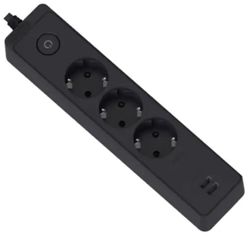 APC Socket ST943U1WA 3 Outlets USB Type 3m Cable Black