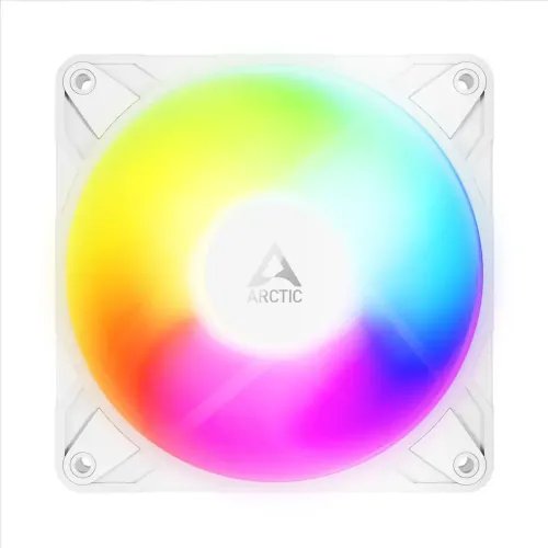 ARCTICP12ProREVERSEA-RGBWhite-3Pack-120mmCaseFanwithA-RGB-fluiddynamicbearing-