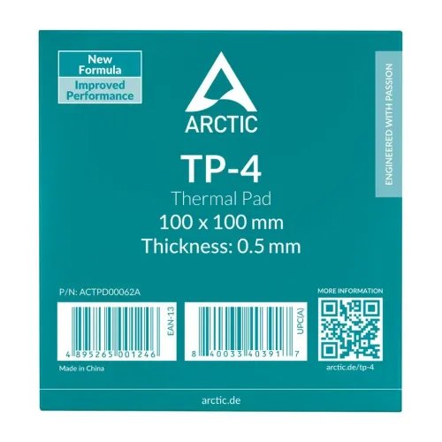ARCTICTP-4100x100mm0.5mmPremiumPerformanceThermalPad