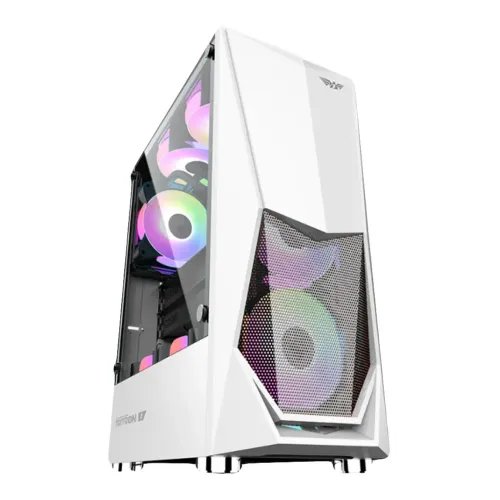 ARMAGGEDDONATXMATXPCCASINGWITH3xARGBFANSWHITE