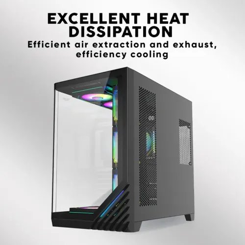 ARMAGGEDDONFULLATXDUALCHAMBERCHASSIS10XARGBFANSAQUARONX-CURVEGIGA10BLACK