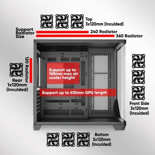 ARMAGGEDDONFULLATXDUALCHAMBERCHASSIS10XARGBFANSAQUARONX-CURVEGIGA10WHITE