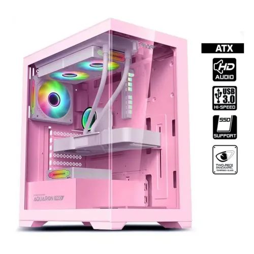 ARMAGGEDDONFULLATXTRANSPARENTFISHTANKGAMINGCASEAQUARONPROPINK