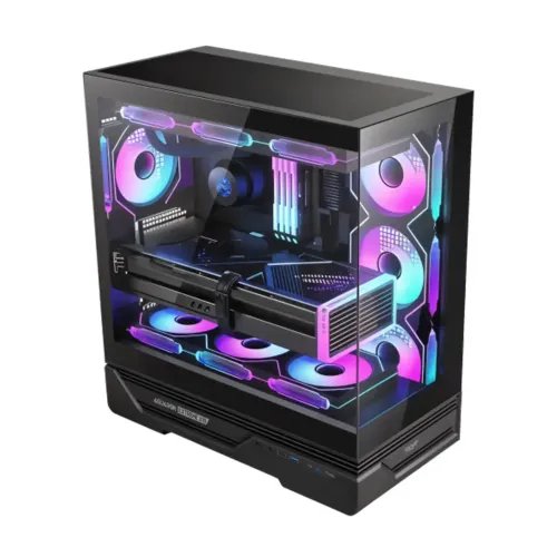 ARMAGGEDDONGAMINGFULLATXPCCASEAQUARONXTREMEX10BLACK
