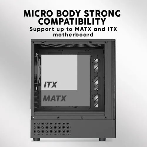 ARMAGGEDDONMICROATXCASEWITH3XARGBFANSTYPE-CDEEPFREEZEDUPLEX2ARGB-CBLACK
