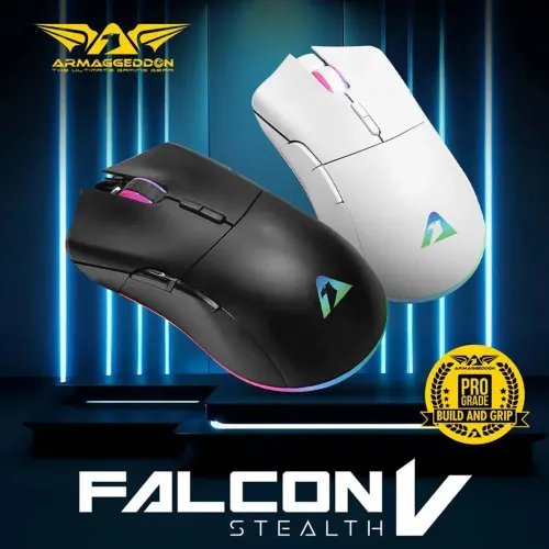 ARMAGGEDDONUSBWIREDMACROABLEGAMINGMOUSEFALCONVSTEALTH12000CPIBLACK