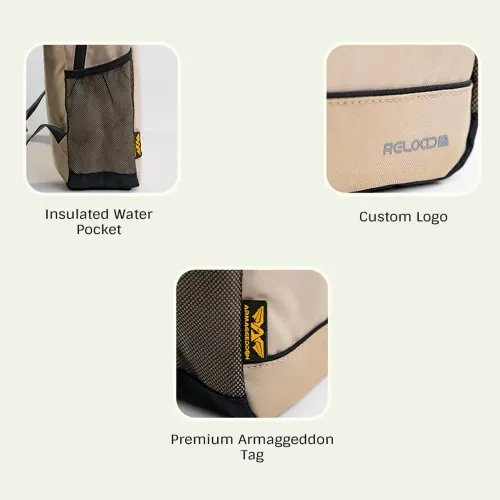 ARMAGGEDDON15.6LAPTOPECOBACKPACKGREY-BEIGE