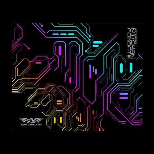 ARMAGGEDDON2.4GWIRELESSGAMINGMOUSERGB10000CPIMIKOYANFOXBAT-IIICYBERPUNKBLACK