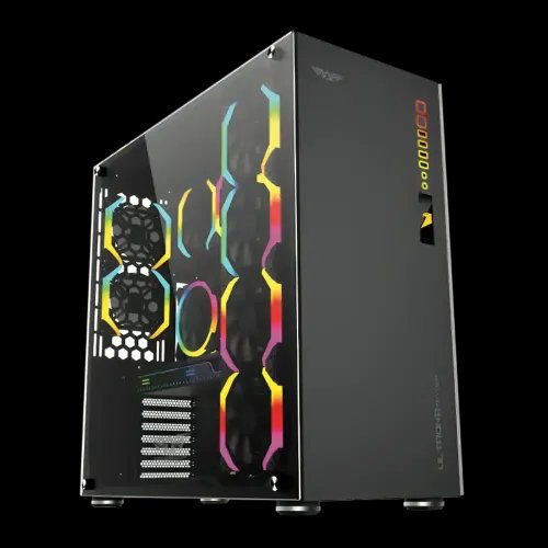 ARMAGGEDDON FULL ATX GAMING PC CASE ULTRO 2 SPYDER
