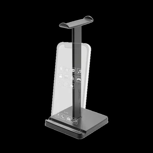 ARMAGGEDDON GAMING HEADPHONE STAND BLACK