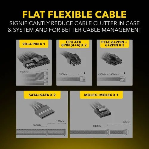 ARMAGGEDDON PSU VOLTRON GOLD 80 RATING 1000W
