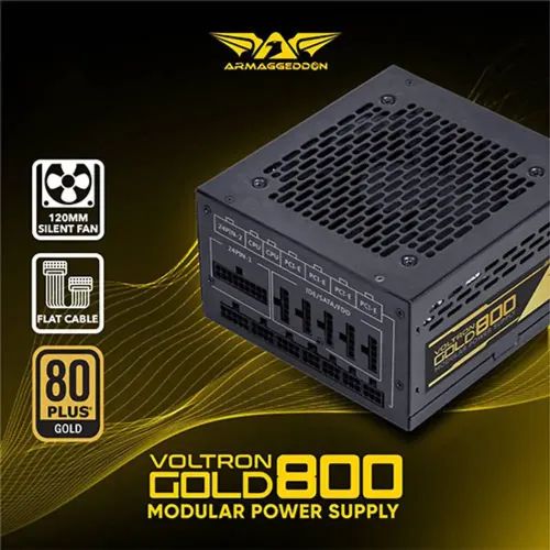 ARMAGGEDDON PSU VOLTRON GOLD 80 RATING 800W