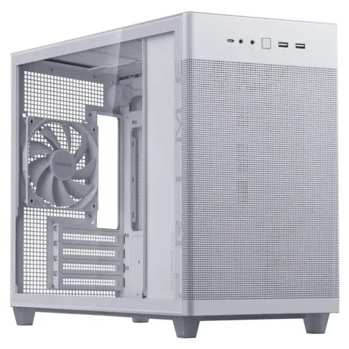 ASUSCASEPrimeAP201TemperedGlassMicroATXWhite
