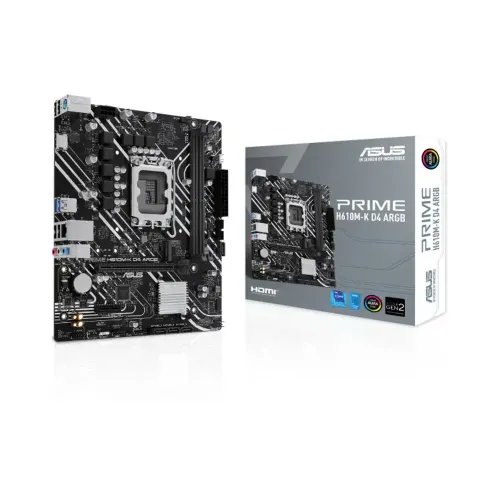 ASUSMOTHERBOARDPRIMEH610M-KD4ARGB1700DDR4MATX