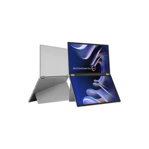 ASUSMonitorZenScreenDuoMQ149CD360FoldableOLED1msPortableMonitorUSB-CHDMI3YearsW