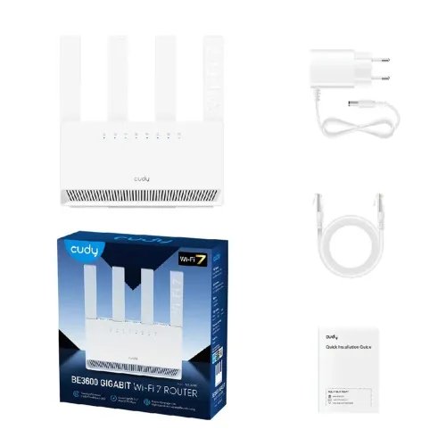AccessPointCudyWR3600Wi-Fi7BE3600GigabitDual-Band