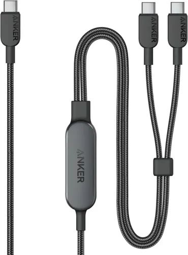 AnkerUSBCableType-Cto2xType-C140W1.2m