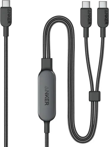 AnkerUSBCableType-Cto2xType-C140W1.2m