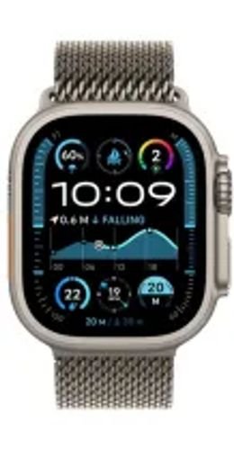 AppleWatchUltra2GPSCellular49mmNaturalTitaniumCasewithNaturalTitaniumMilaneseLoopL