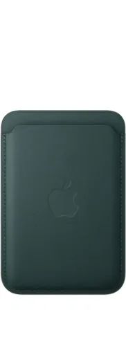 AppleiPhoneFineWovenWalletwithMagSafeDarkGreen