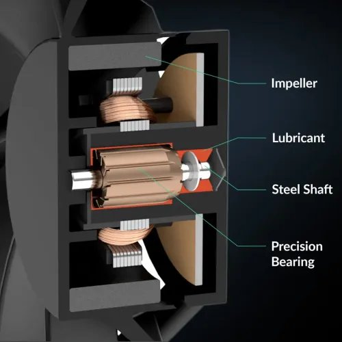 ArcticFreezer8ACPUCoolerforAM5AM4Directtouchdual12cmPressureFanpush