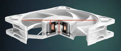 ArcticP12ProA-RGBWhite-PWM120mmCaseFan-fluiddynamicbearing-max3000RPM-PWMregu