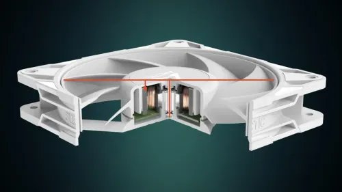 ArcticP12ProPSTWhite-PWM120mmCaseFan-fluiddynamicbearing-max3000RPM-PWMregulat
