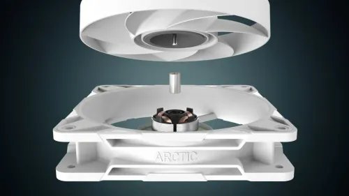 ArcticP12ProPSTWhite-PWM120mmCaseFan-fluiddynamicbearing-max3000RPM-PWMregulat