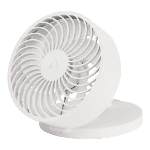 Arctic Summair - Foldable Table Fan with Integrated Battery, White
