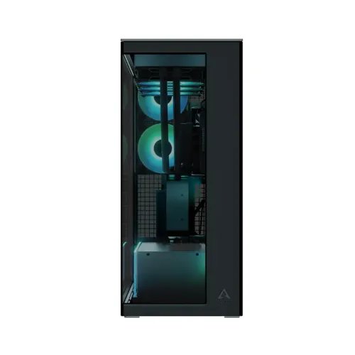 ArcticXtenderBlackblackwindowwithGPUverticalmount-MidTowerCasew.A-RGBFans