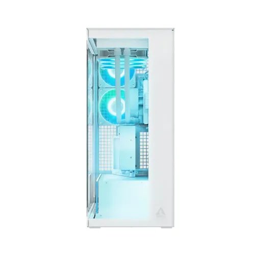 ArcticXtenderWhitetransparentwindowwithGPUverticalmount-MidTowerCasew.A-RGBFans