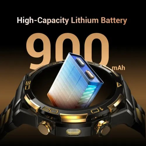 BLACKVIEWBT5.3MULTITASKAMOLEDSMARTWATCHBLACK