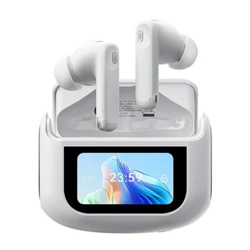 BLACKVIEWENCBT5.4AIRBUDS12WITHLEDSCREENCHARGINGDOCKWHITE